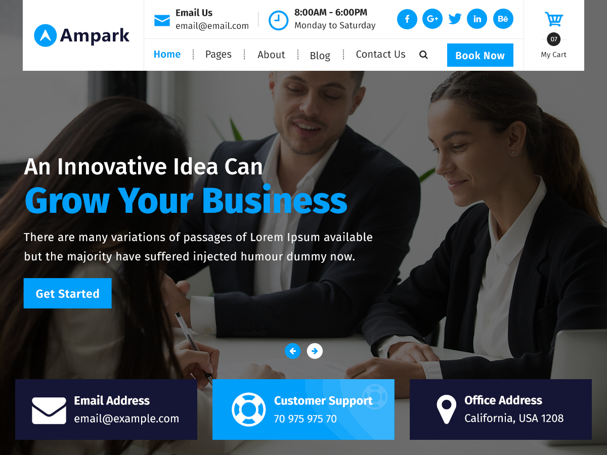 Ampark WordPress 主题