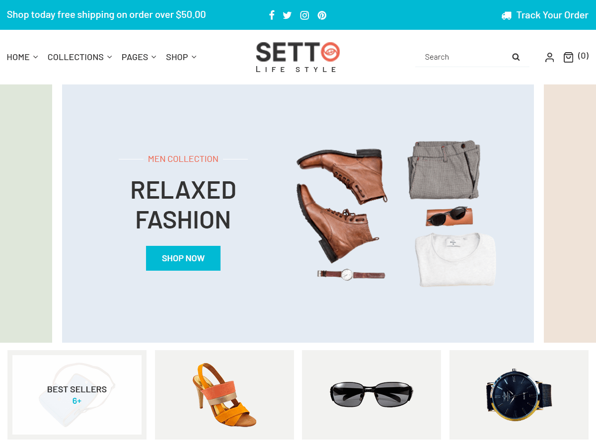 Setto Lifestyle WordPress 主题