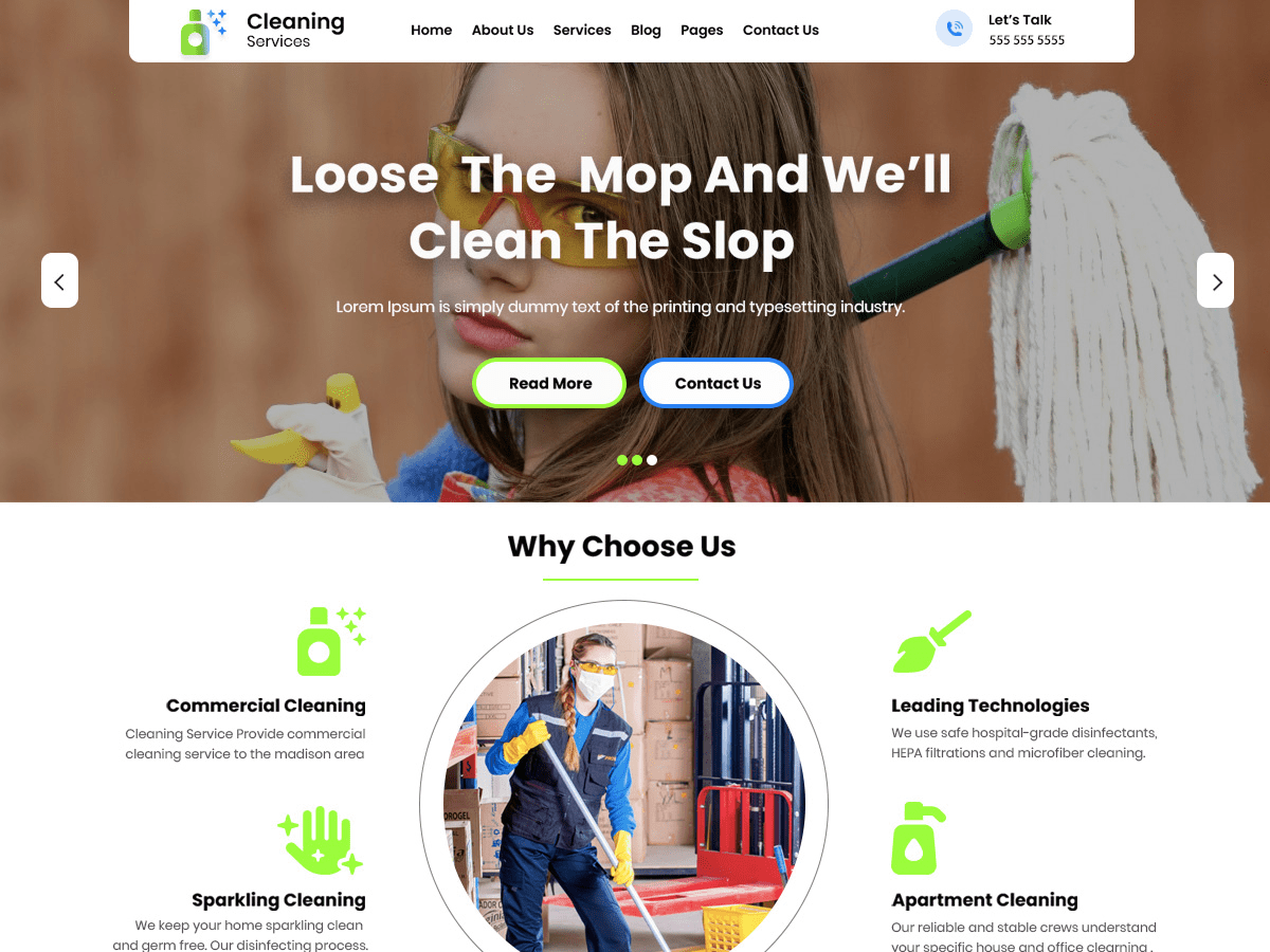 screenshot-187 Cleaning Master WordPress 主题