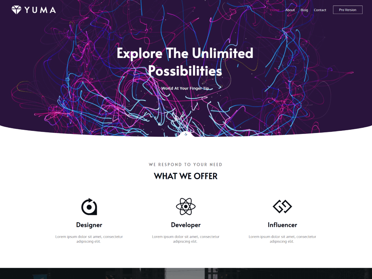 Yuma WordPress 主题