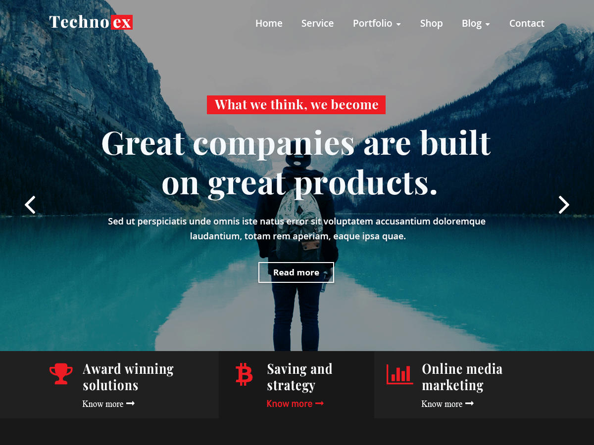 screenshot-205 Technoex WordPress 主题