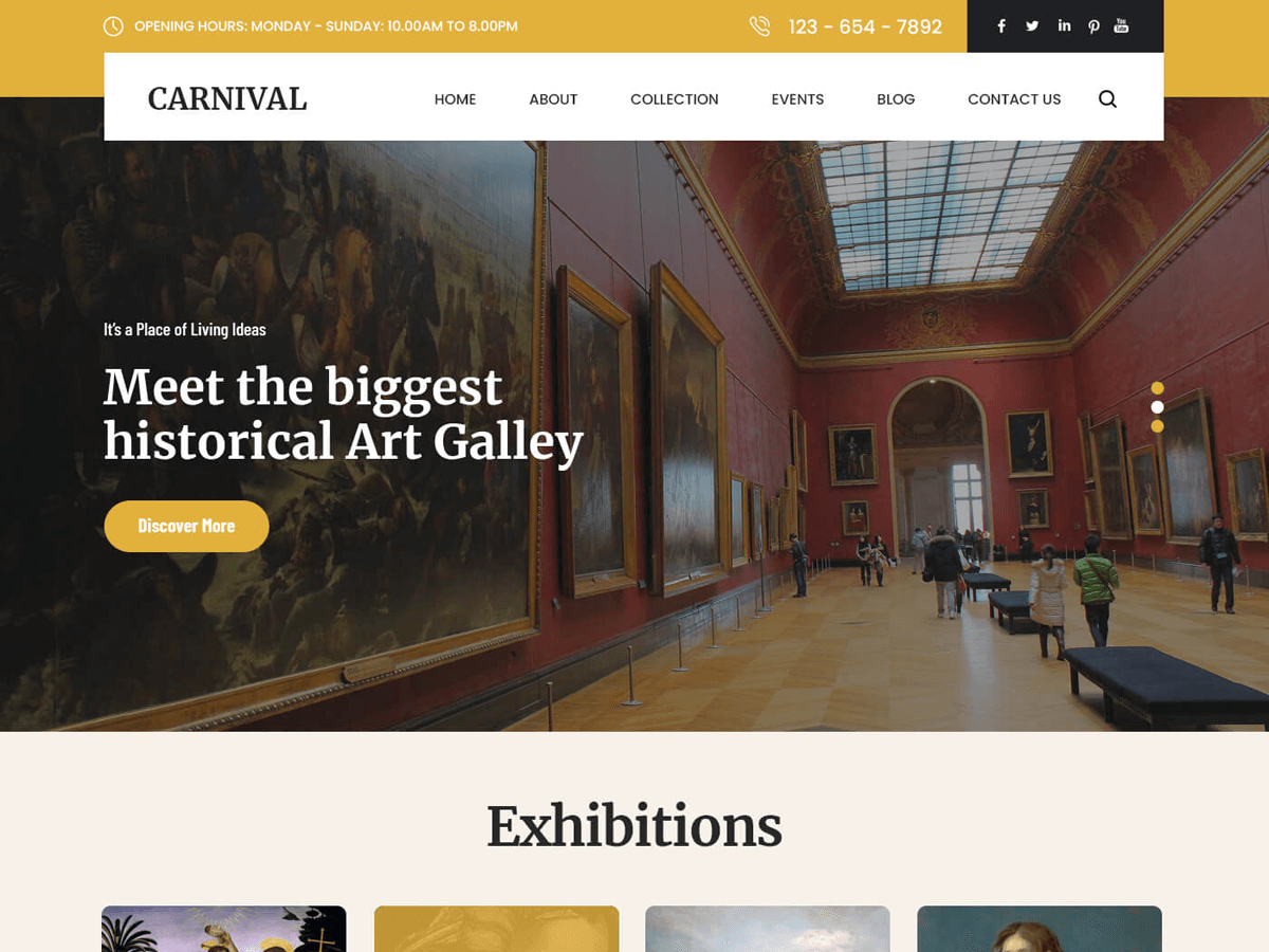 Carnival Lite WordPress 主题