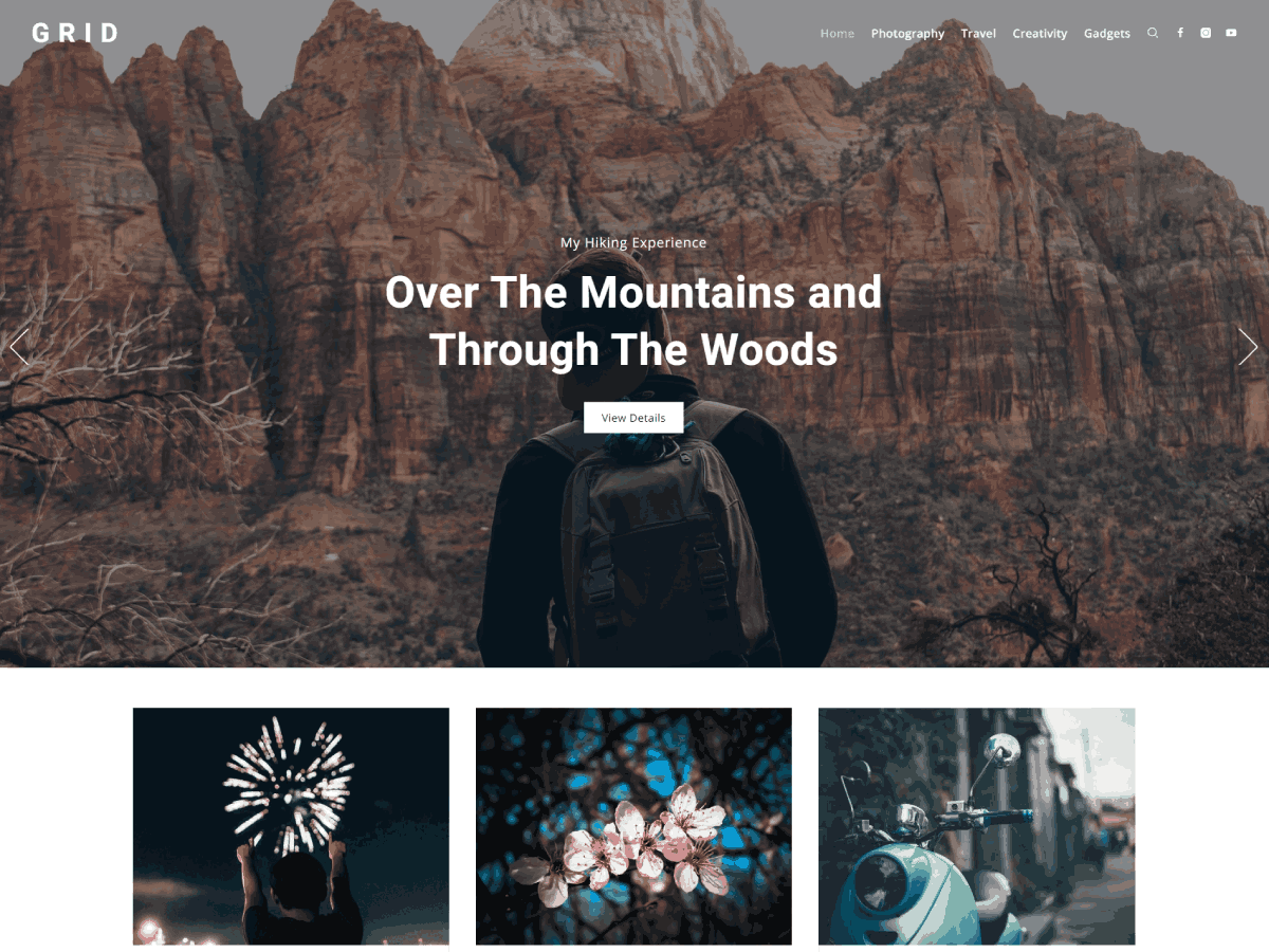 Yuma Grid WordPress 主题