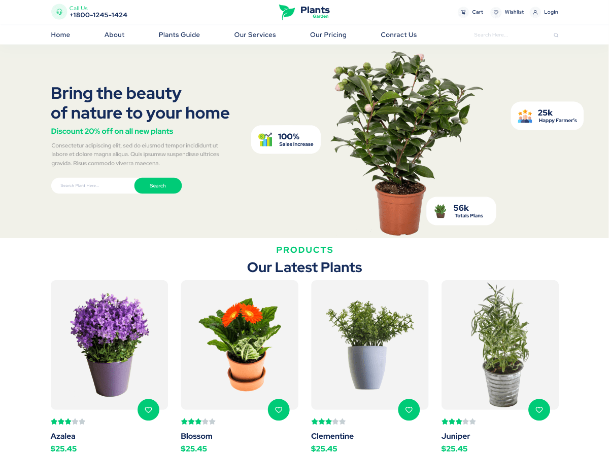 Plant Garden WordPress 主题