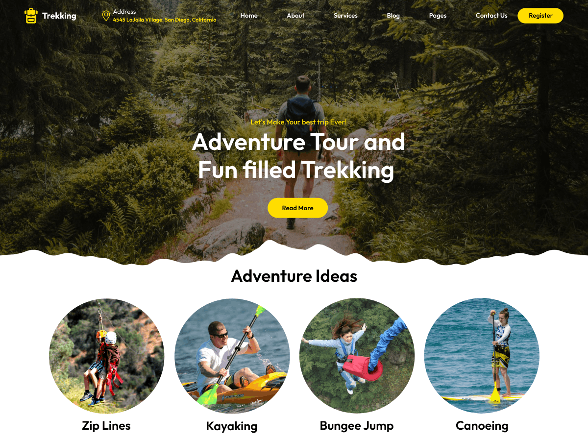Trekking Sports WordPress 主题