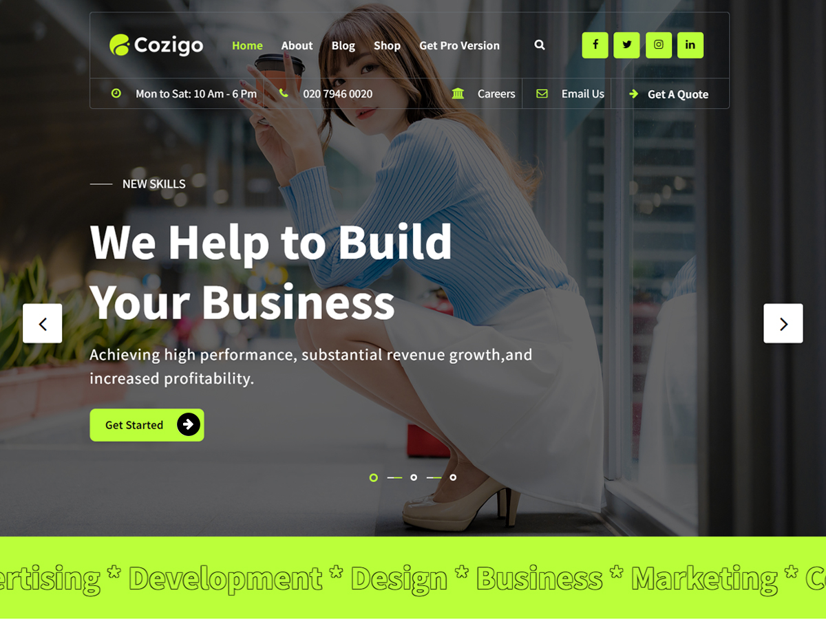 Cozigo WordPress 主题