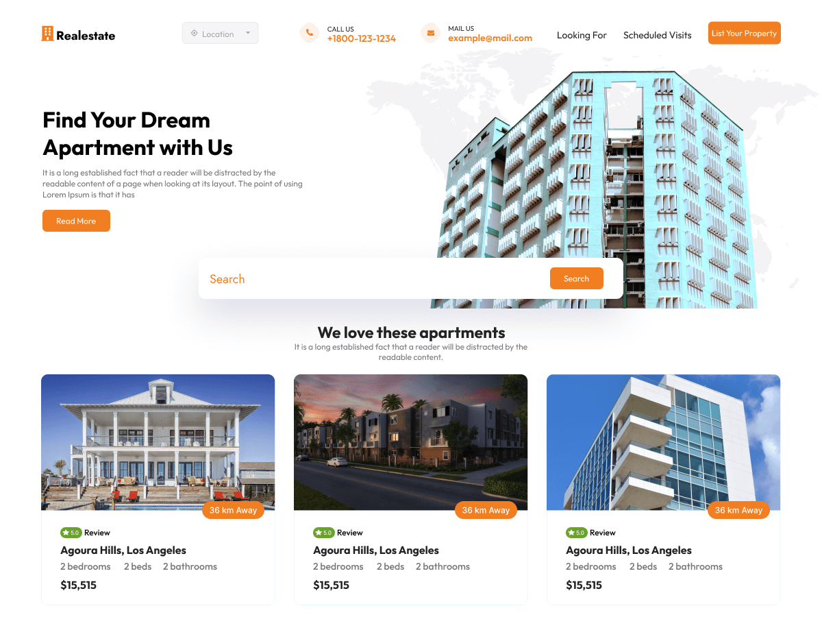 Classic Real Estate WordPress 主题