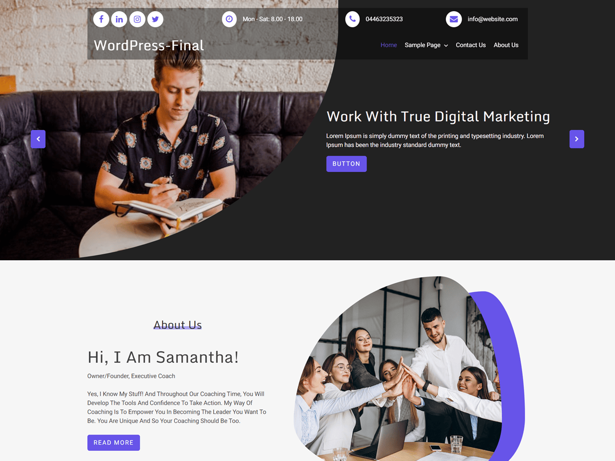 Goldy Market WordPress 主题