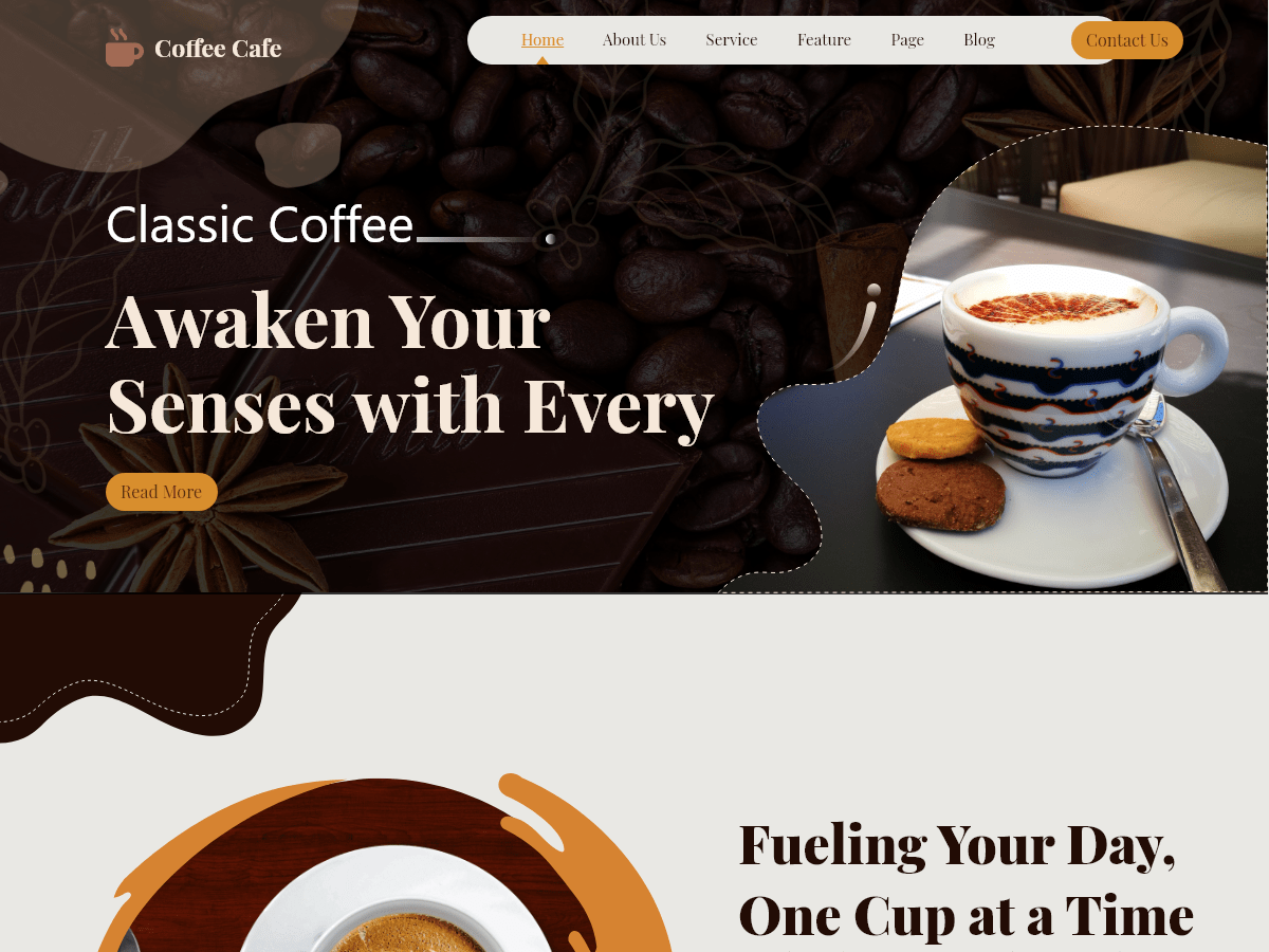 Coffee Station WordPress 主题