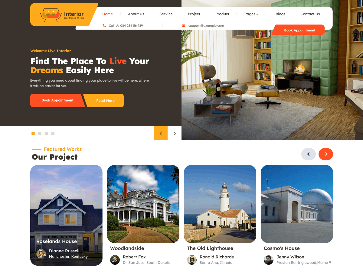 screenshot-329 Interior Decor Studio WordPress 主题