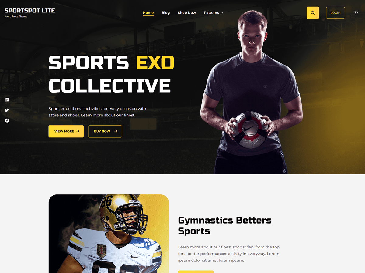 Sportspot WordPress 主题