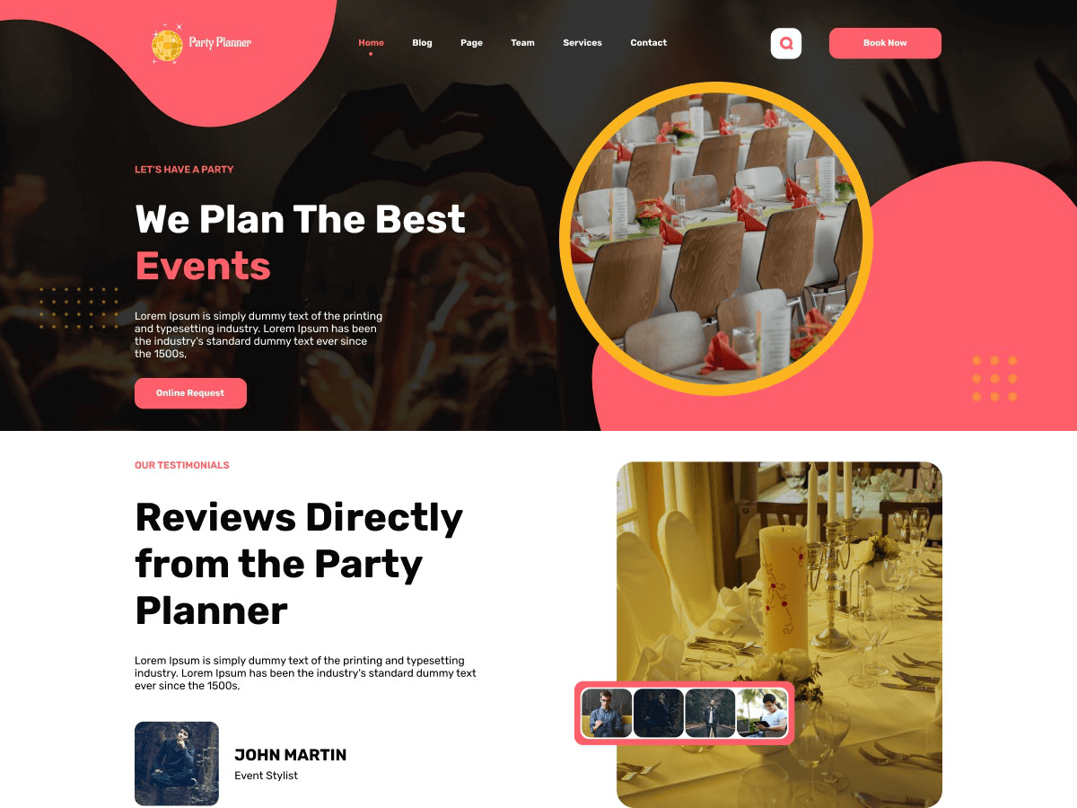 screenshot-354 Classic Events WordPress 主题