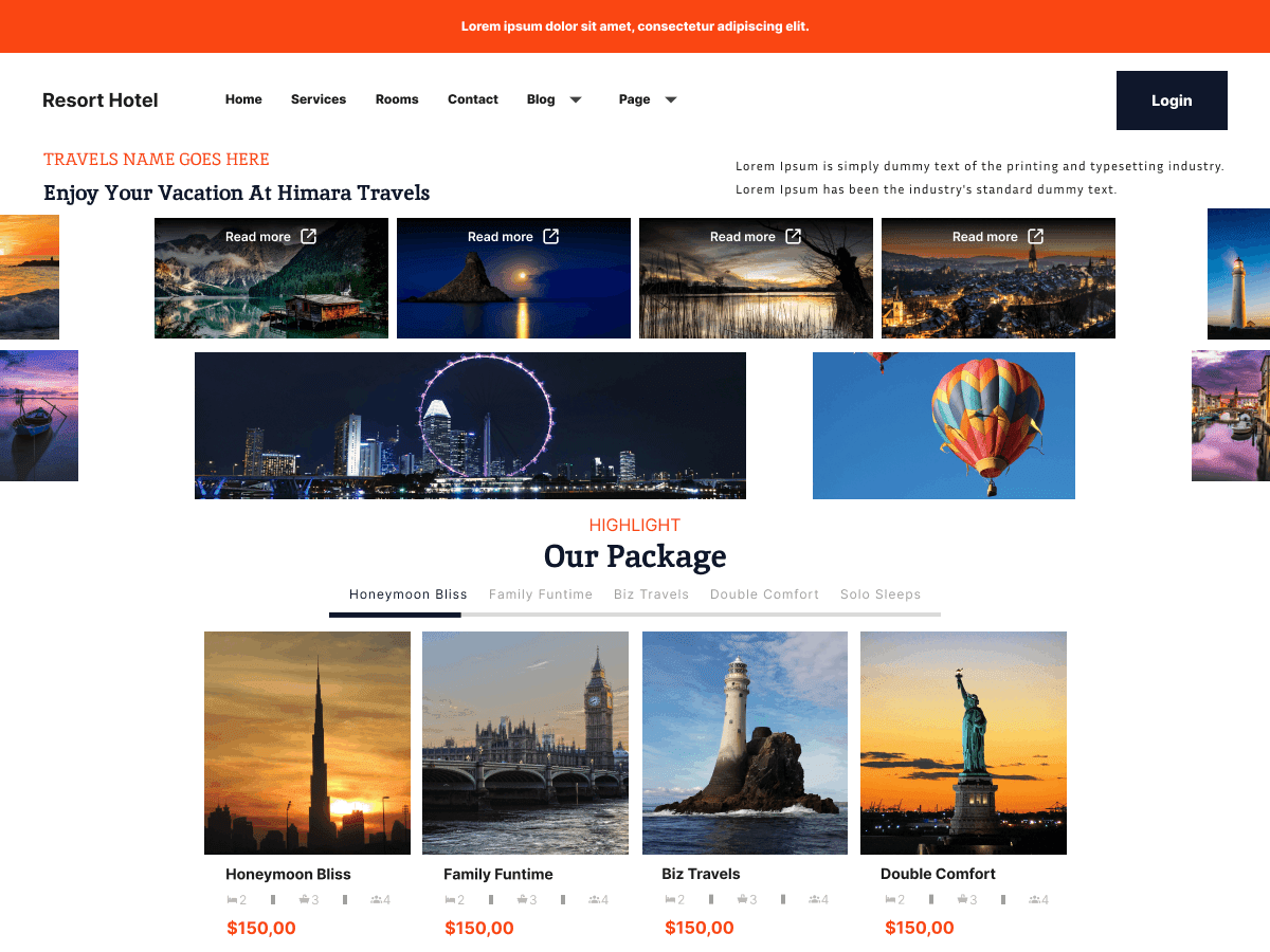 FSE Travel Agent WordPress 主题