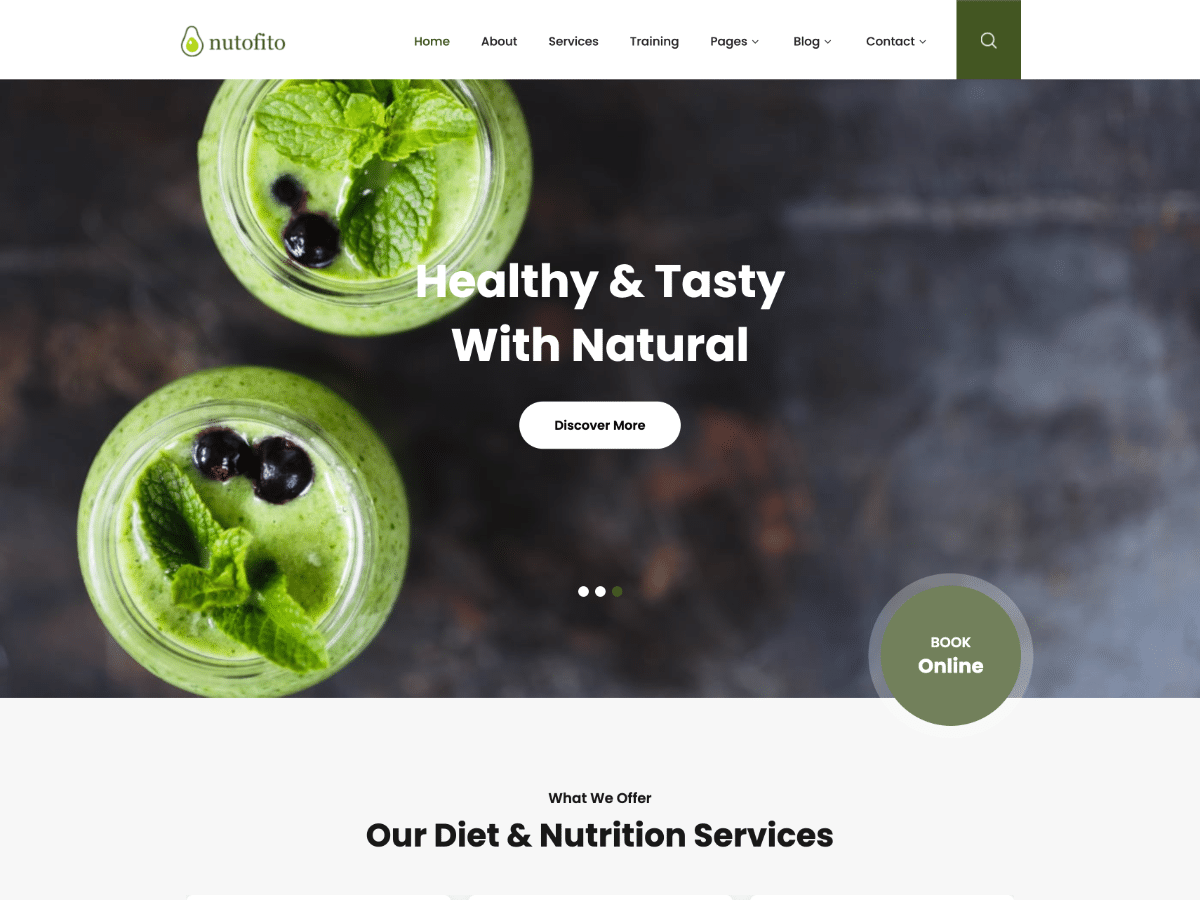 Nutofito WordPress 主题