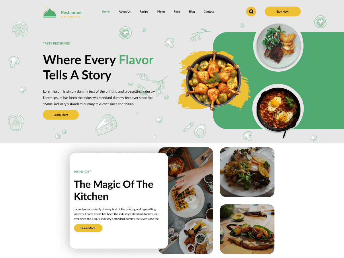 Restaurant Culinary WordPress 主题