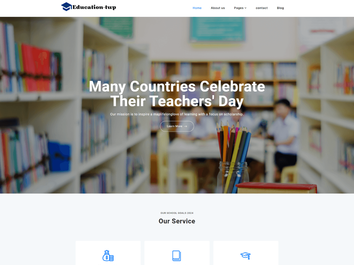 screenshot-451 Education Elementor WordPress 主题