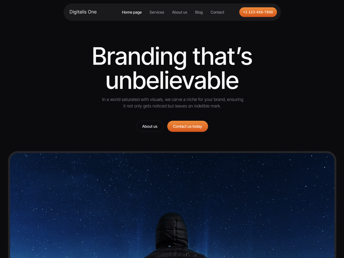 Digitalis One WordPress 主题