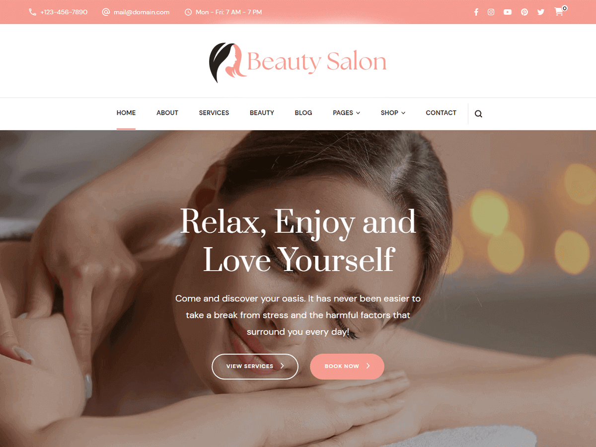 screenshot-507 Beauty Salon Lite WordPress 主题