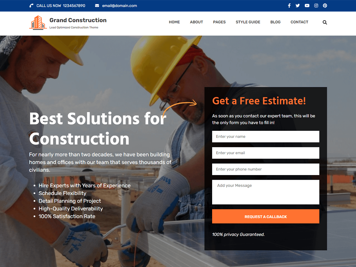 screenshot-516 Grand Construction WordPress 主题