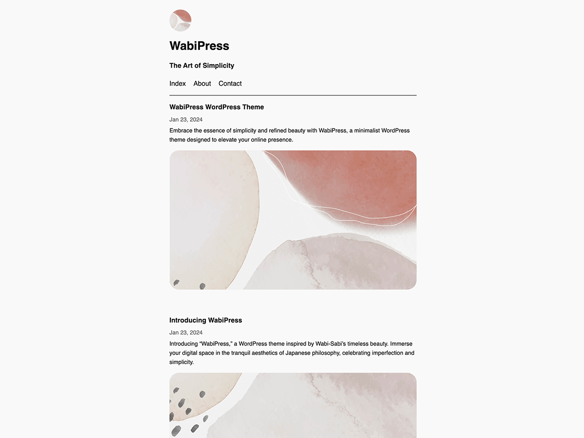 WabiPress WordPress 主题