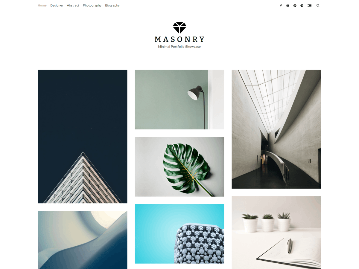 Yuma Masonry WordPress 主题