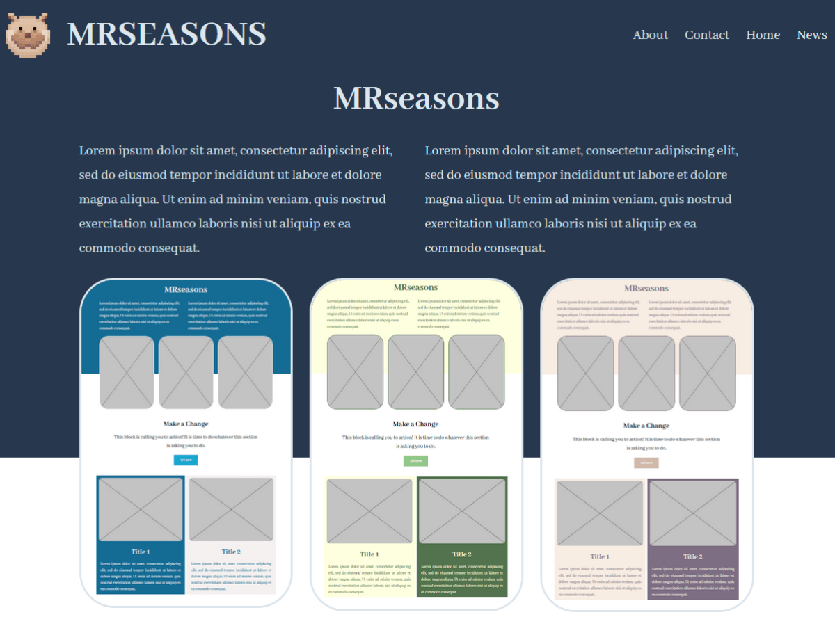MRseasons WordPress 主题