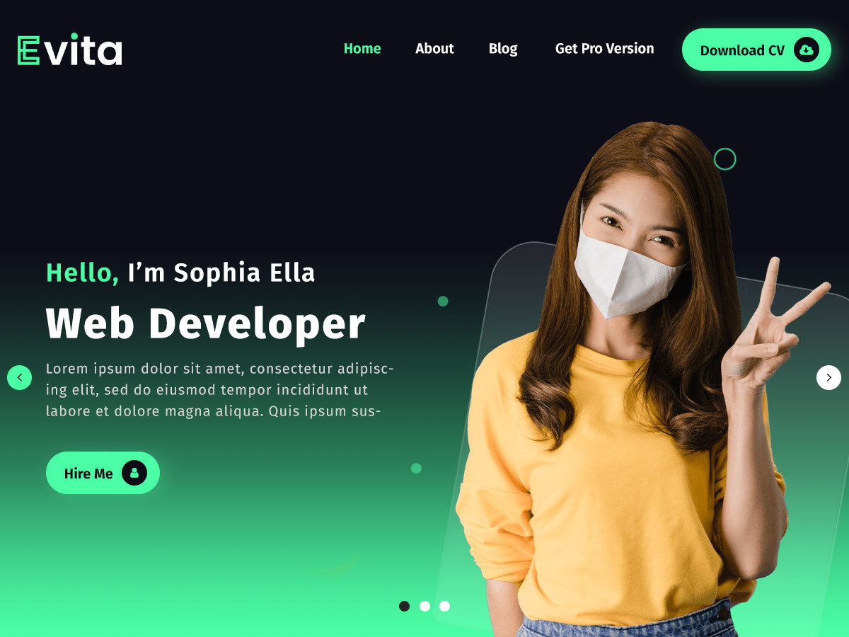 Evita WordPress 主题