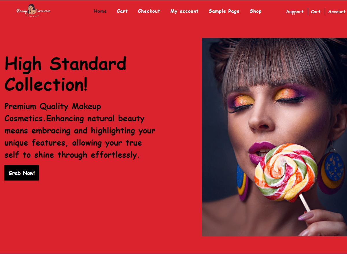 CA Beauty Ecommerce WordPress 主题
