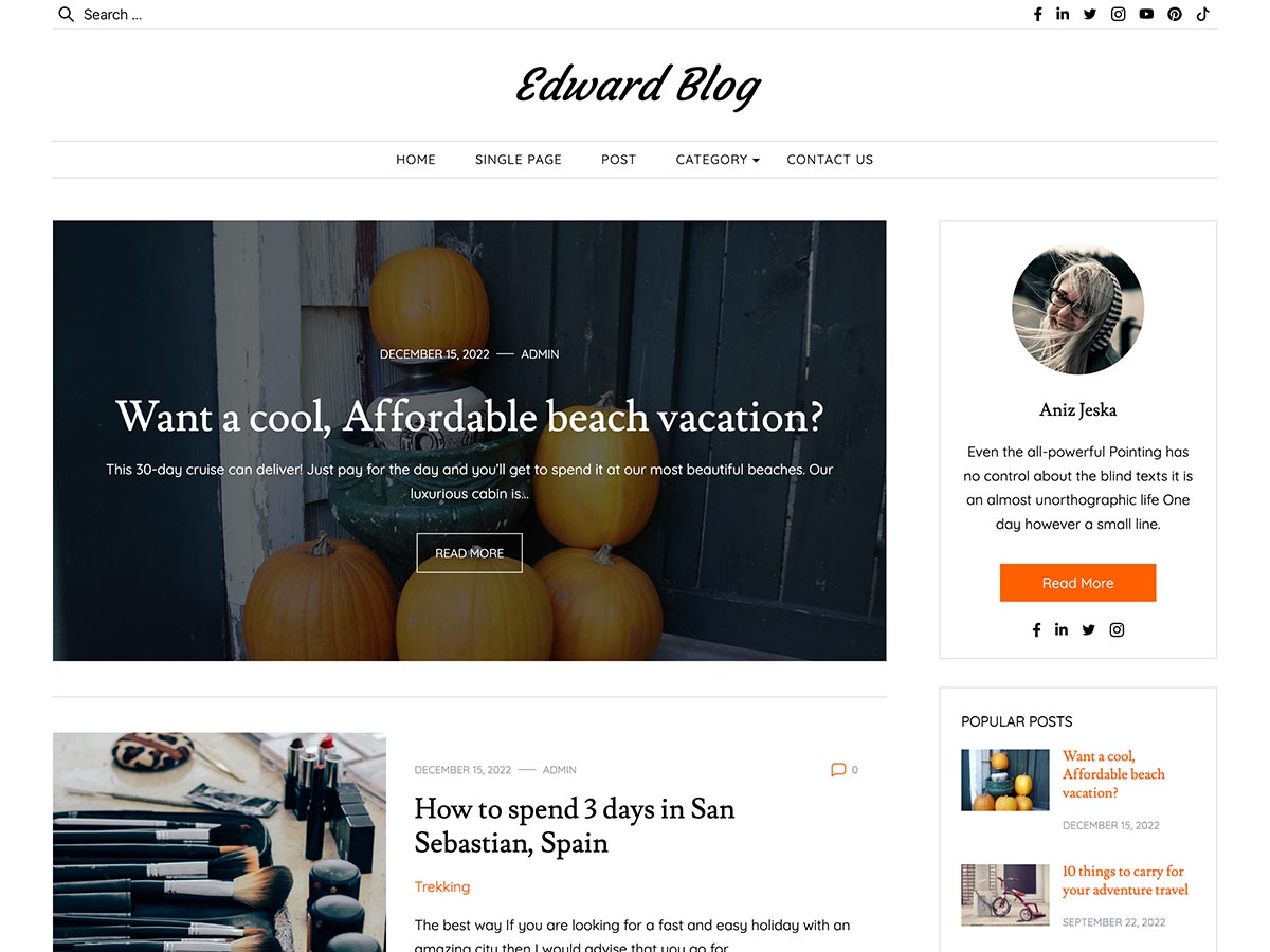 screenshot-63 Edward Blog WordPress 主题