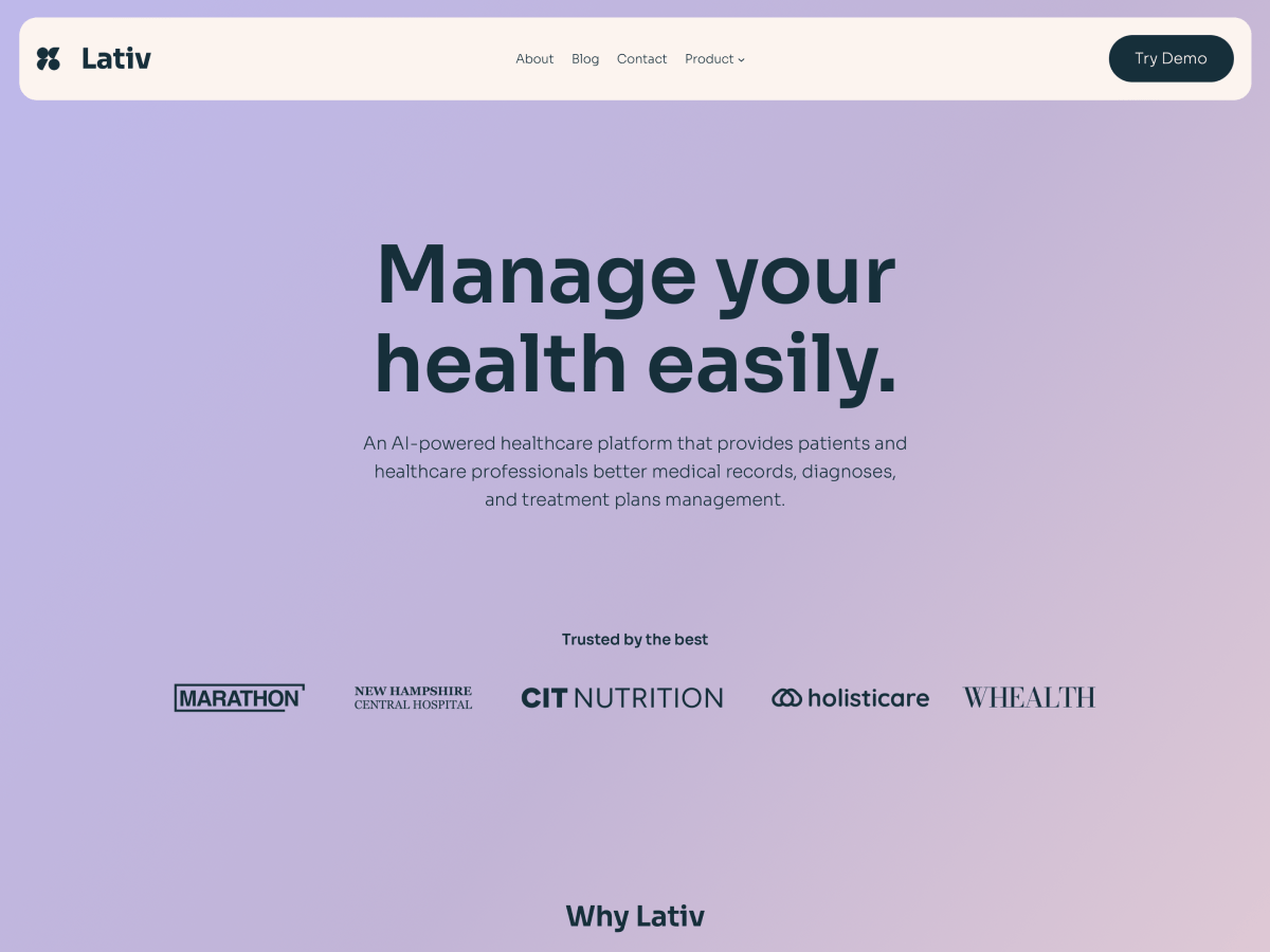 Lativ WordPress 主题