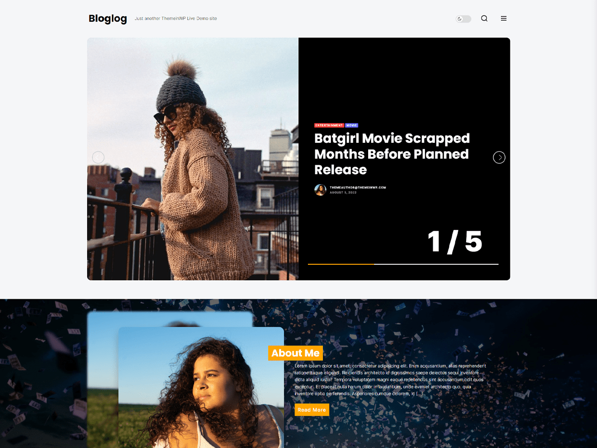 Bloglog WordPress 主题