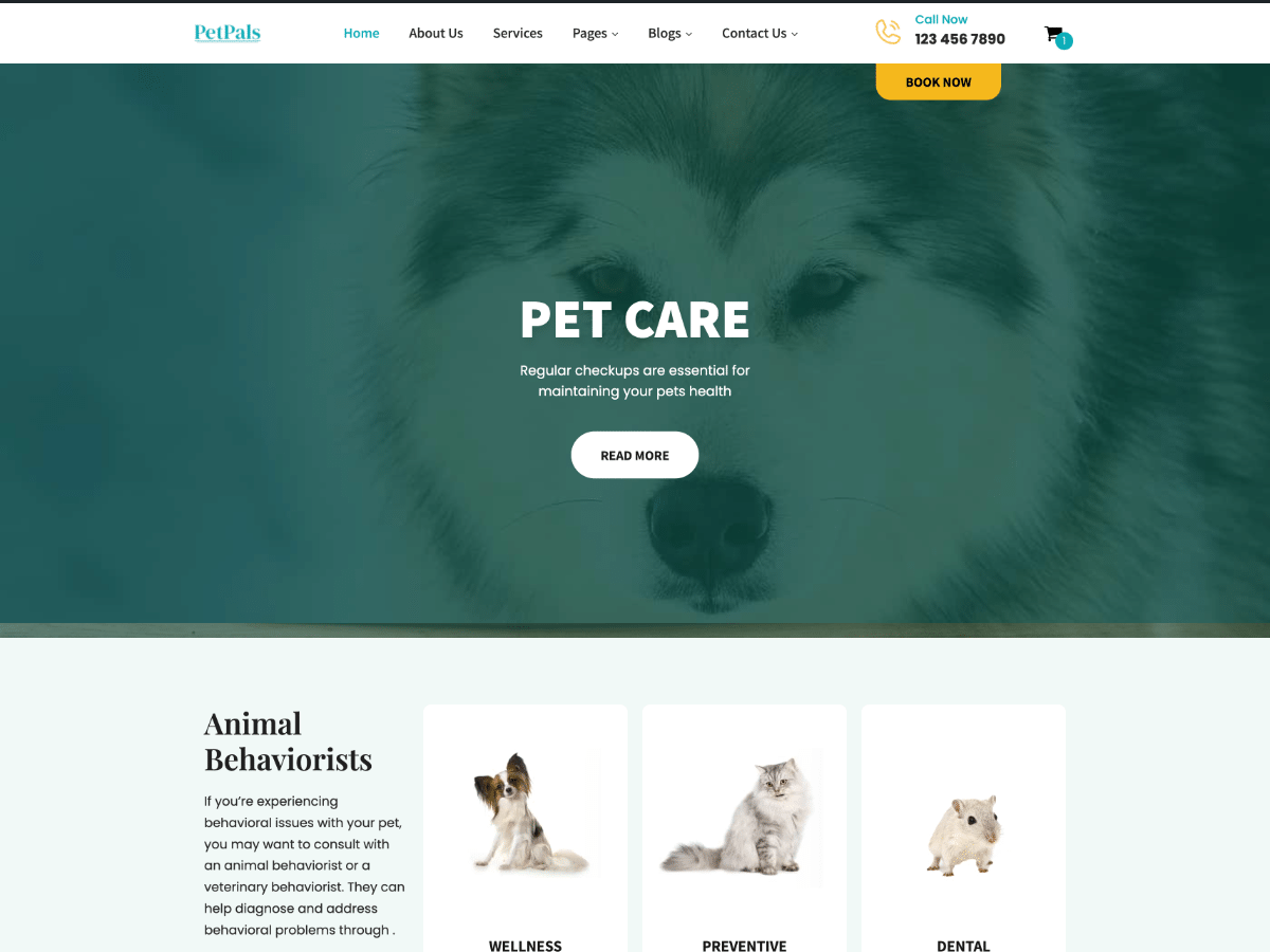 Petpalsi WordPress 主题