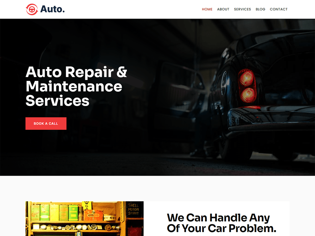 Kortez Auto WordPress 主题