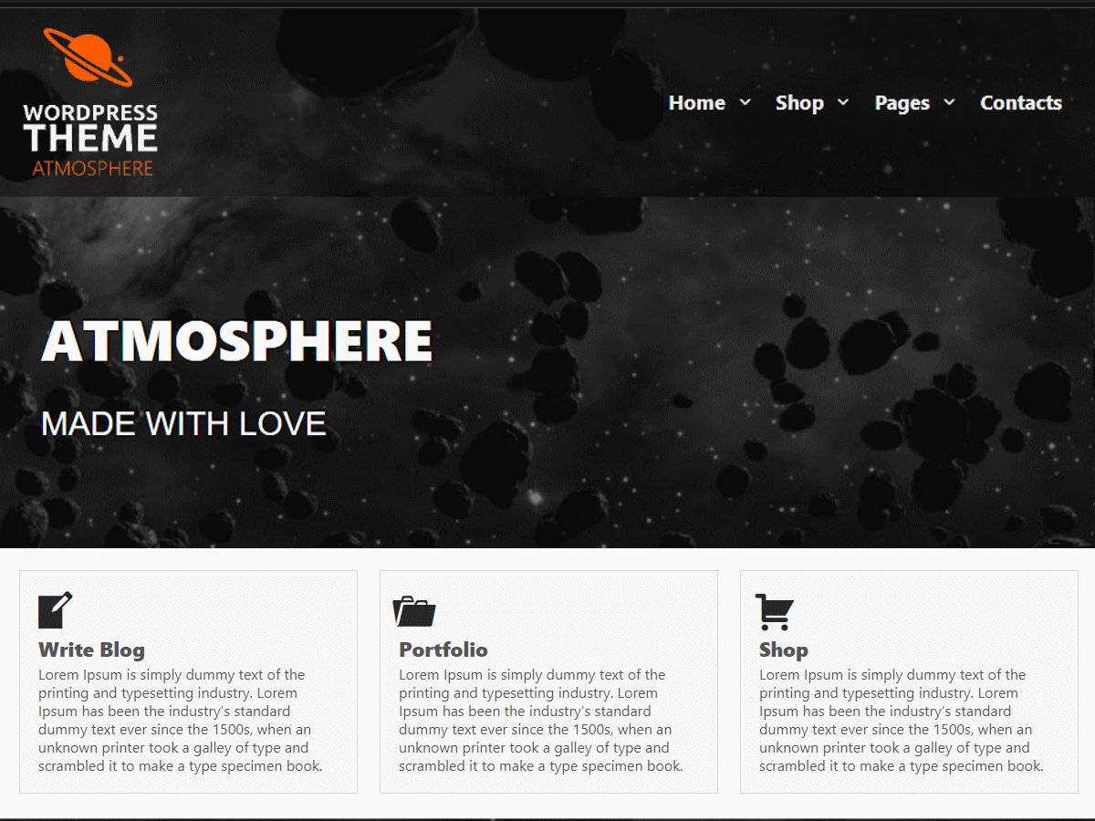 screenshot-767 Atmospheres WordPress 主题