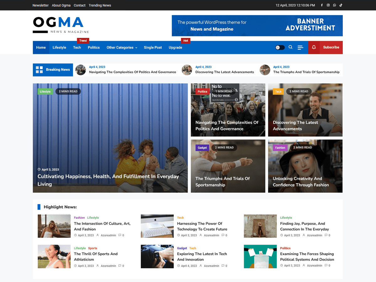 screenshot-769 Ogma WordPress 主题