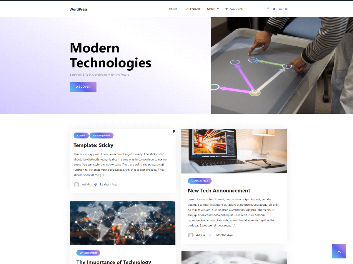 Tech Blogging WordPress 主题