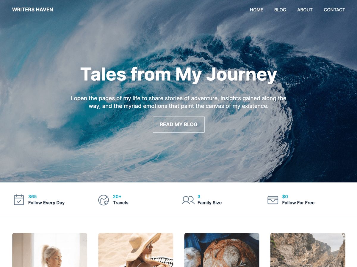screenshot-839 Writers Haven WordPress 主题