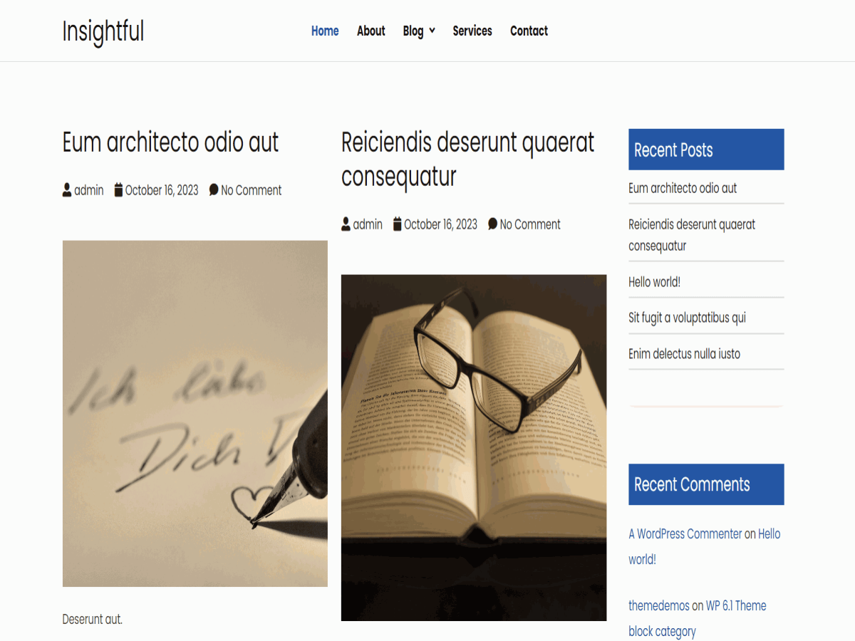 BInsight WordPress 主题