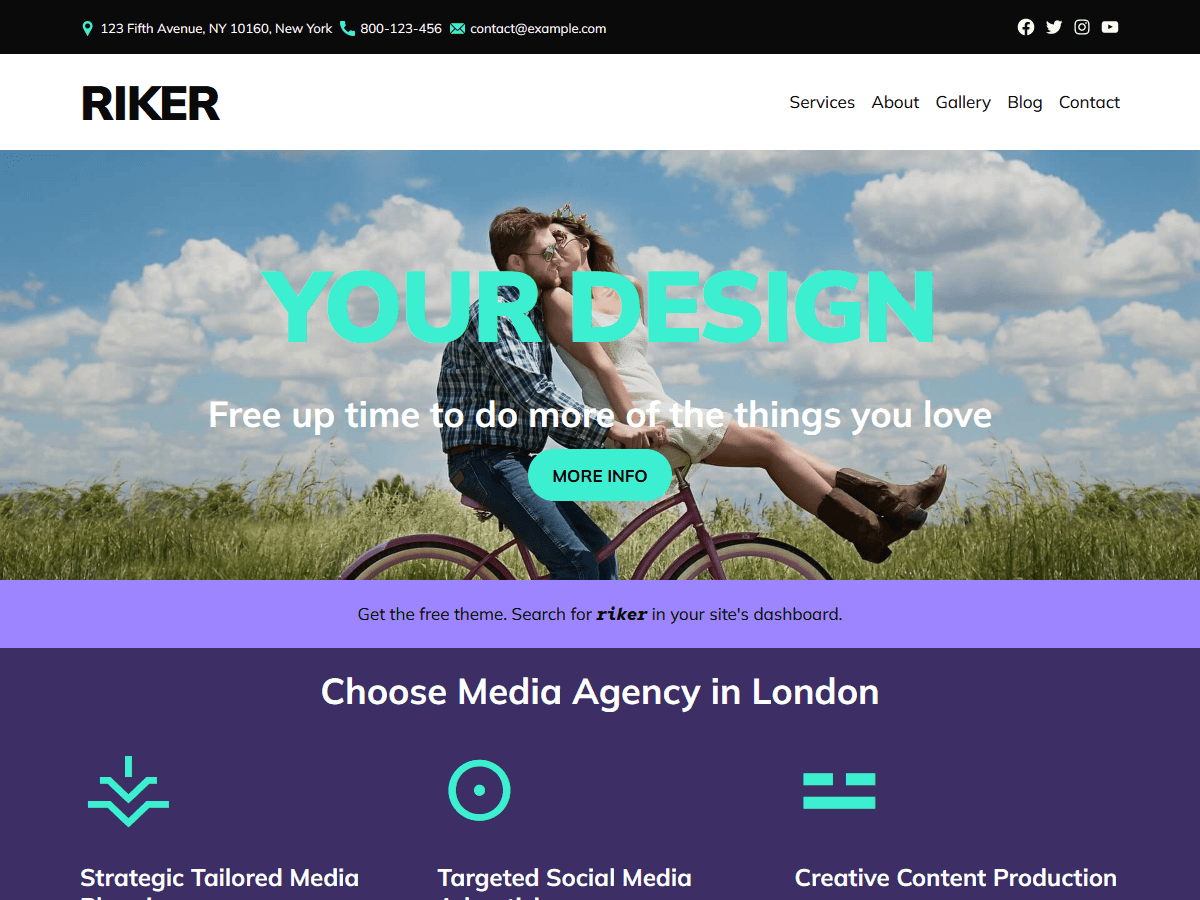 Riker WordPress 主题