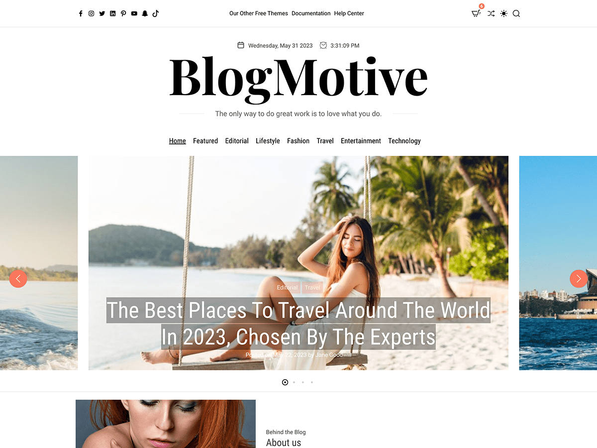 Blogmotive WordPress 主题