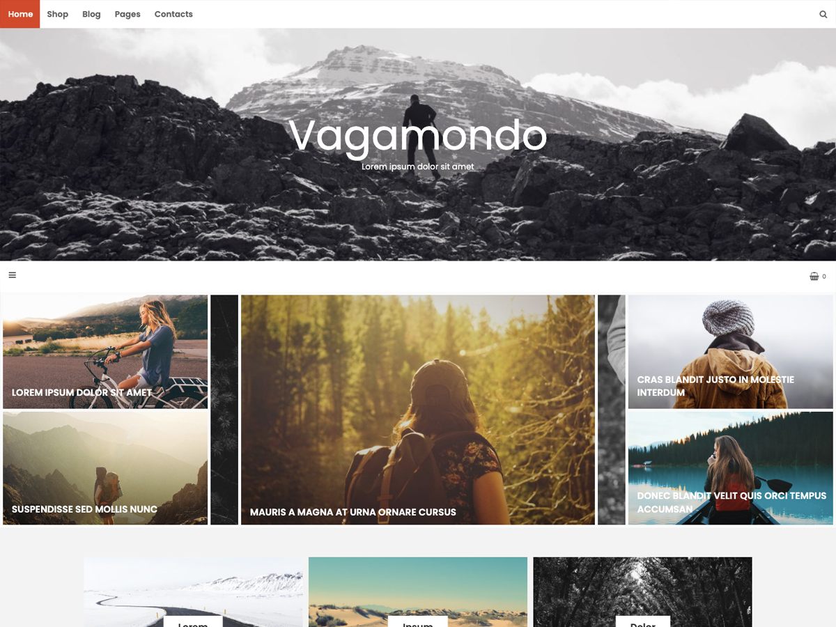 Vagamondo WordPress 主题