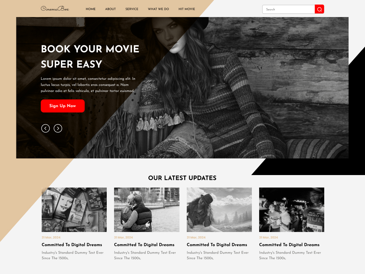 Movie Review Blog WordPress 主题