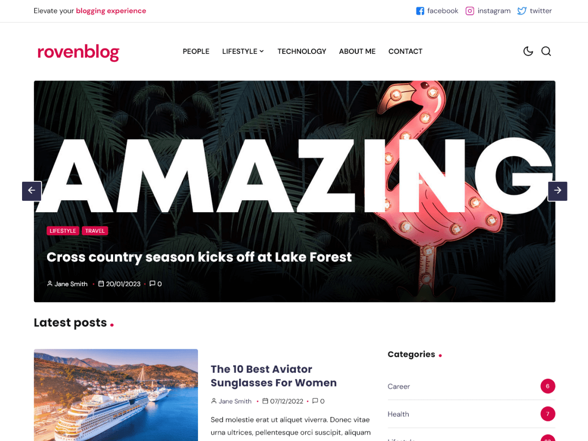 screenshot-913 Roven Blog WordPress 主题