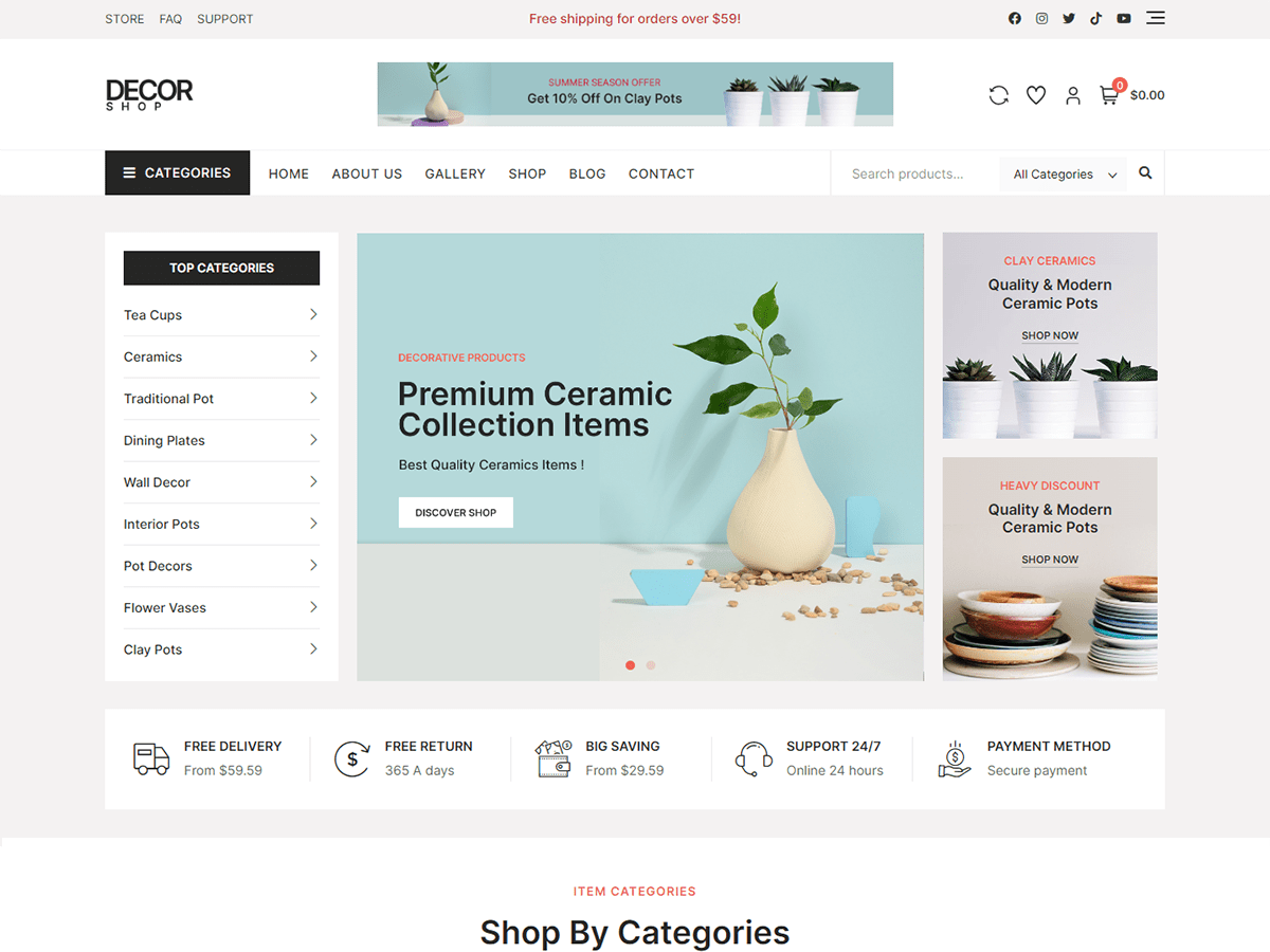 screenshot-928 Bosa Decor Shop WordPress 主题