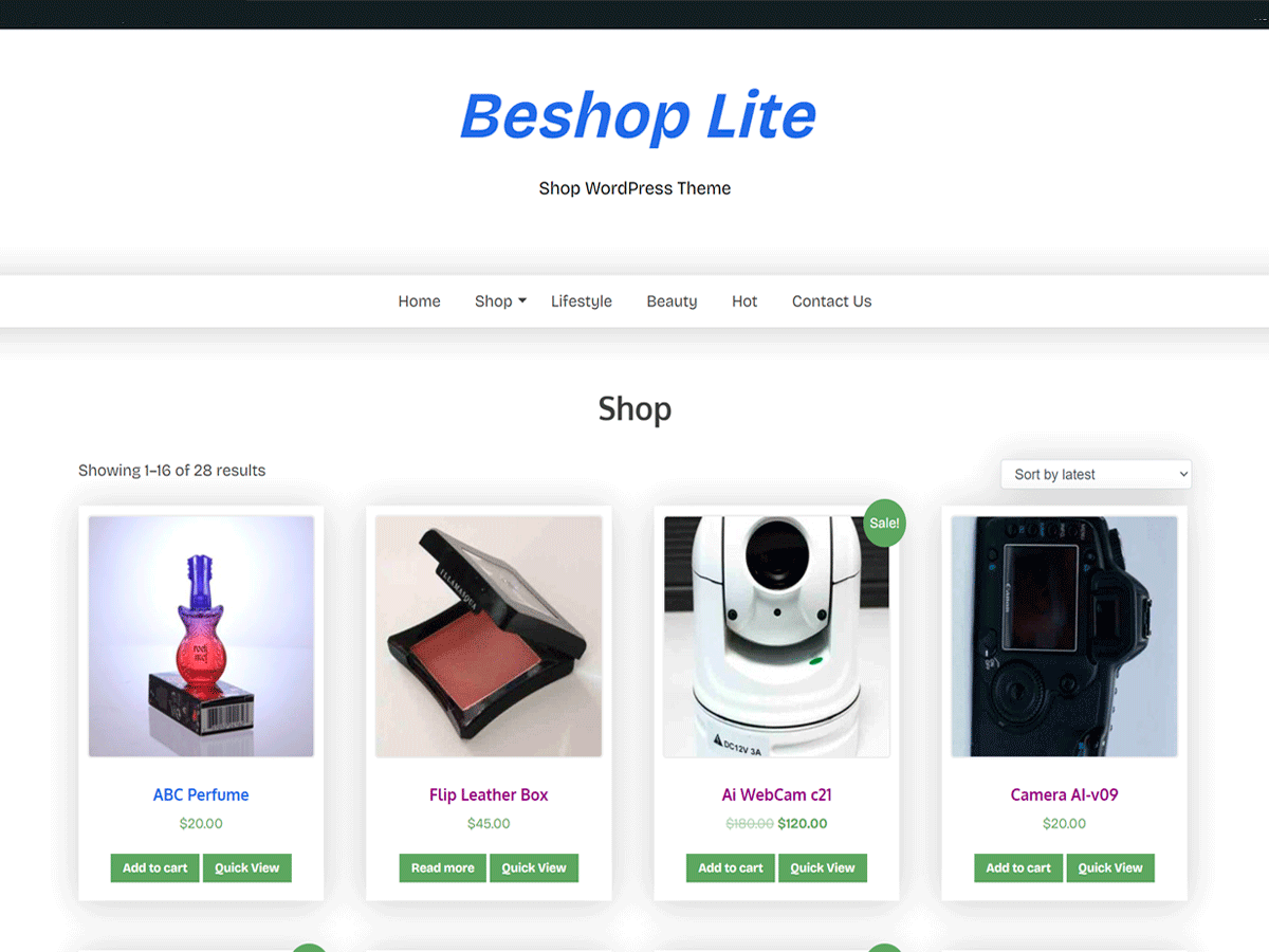 screenshot-956 Beshop Lite WordPress 主题