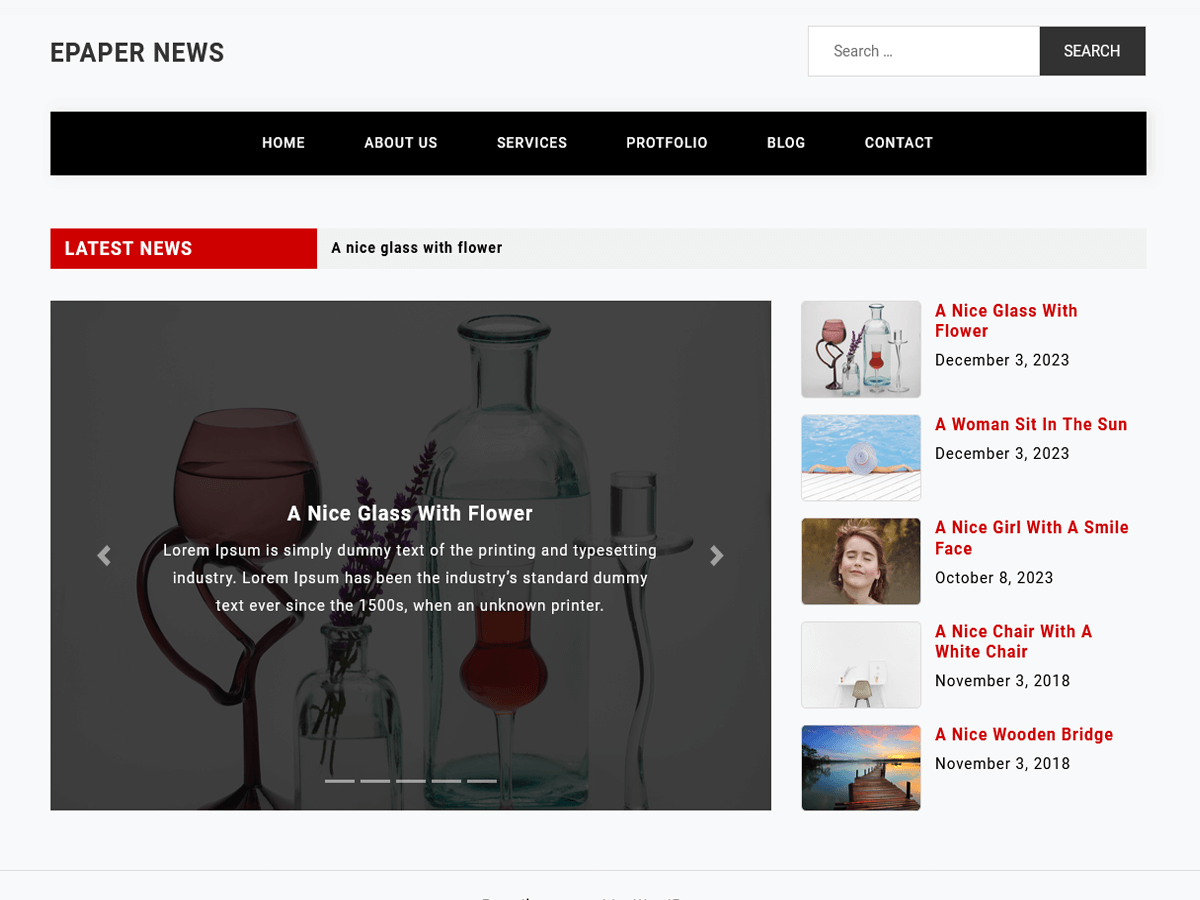 Epaper News WordPress 主题