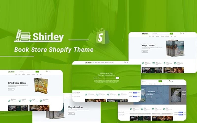 Shirley – 书店 Shopify 主题 #190351