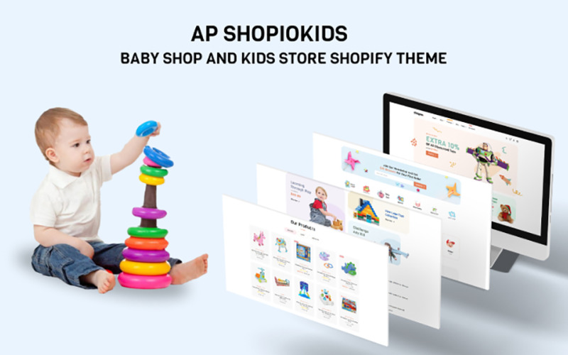 ShopioKids - 婴儿商店和儿童商店 Shopify 主题 #260715