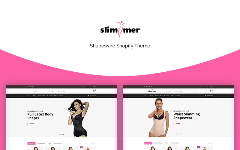 Slimmer-Shapeware Shopify主题 #71140