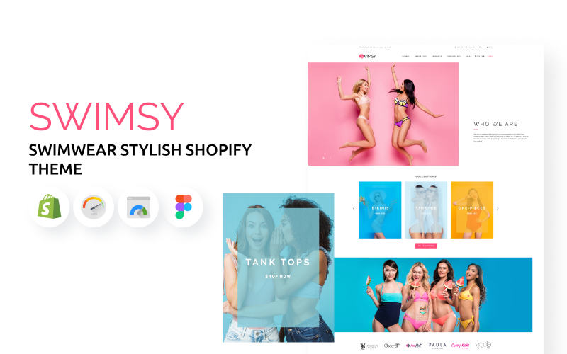 SWIMSY-泳装时尚Shopify主题 #77385